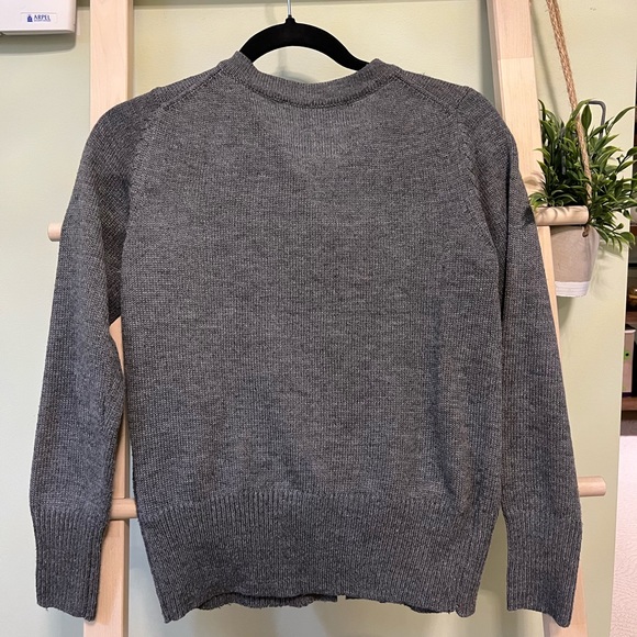 CDG PLAY Grey Cardigan - Picture 2 of 5